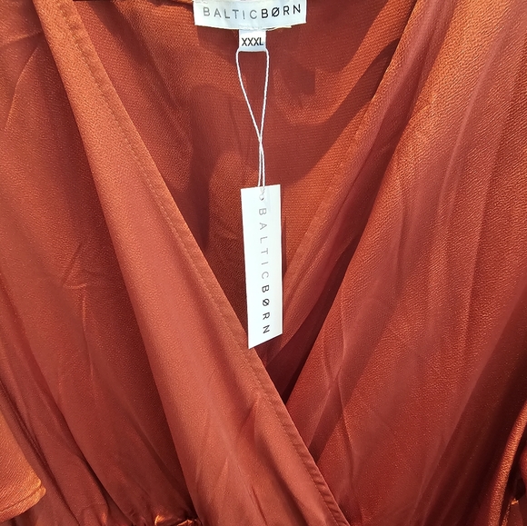 Baltic Born Sicily Satin Maxi Dress XXL - Picture 5 of 5